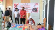 Kapolres Barru Pimpin Donor Darah, 79 Kantong Disumbangkan untuk PMI