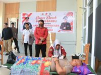 Kapolres Barru Pimpin Donor Darah, 79 Kantong Disumbangkan untuk PMI