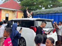 Ratusan Penggemar Padati SPBU Takkalasi Sambut Syaqirah DA7