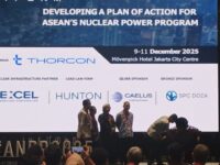 Foto forum nuklir ANBP 2025 dengan perwakilan ITPLN membahas kesiapan SDM untuk pembangunan PLTN Indonesia.