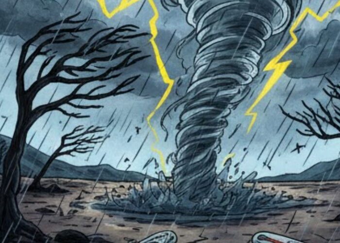 Ilustrasi Cuaca Extrem (Lensa Merdeka)