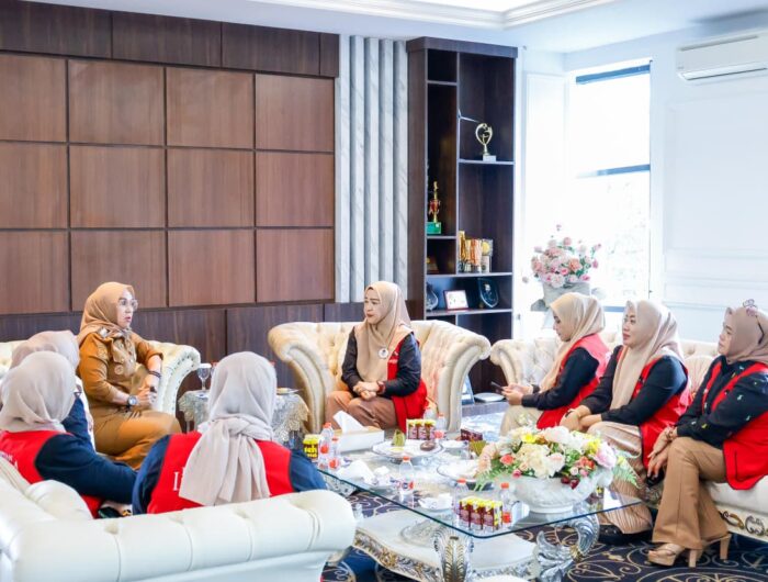 Bupati Barru Andi Ina Kartika Sari menerima audiensi DPC Perempuan Indonesia Maju Kota Makassar