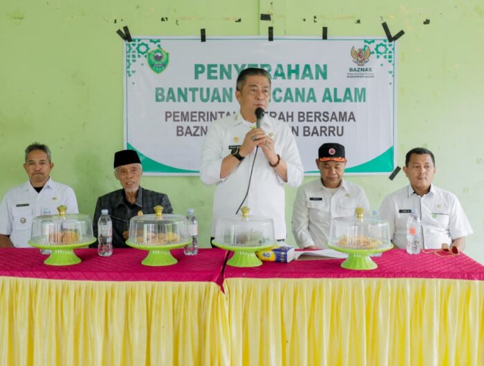 Wakil Bupati Barru Abustan A. Bintang menyampaikan peluang kerja Jepang kepada pemuda Barru