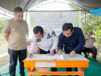 Wakil Bupati Barru menghadiri sosialisasi dan penyerahan lokasi Kampung Nelayan Merah Putih di Kelurahan Tanete, Kabupaten Barru