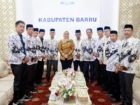Bupati Barru menerima audiensi pengurus PGRI Kabupaten Barru