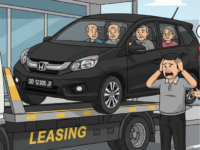 Ilustrasi Mobil Honda Mobilio Hitam Anggota Polres Barru Ditarik Leasing