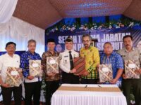 Penjabat Sekda Barru menghadiri serah terima jabatan Kepala Rutan Kelas IIB Barru, Januari 2026