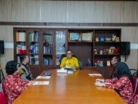 Wakil Bupati Barru menerima audiensi KUI Unhas membahas program homestay mahasiswa internasional Ramadan 2026