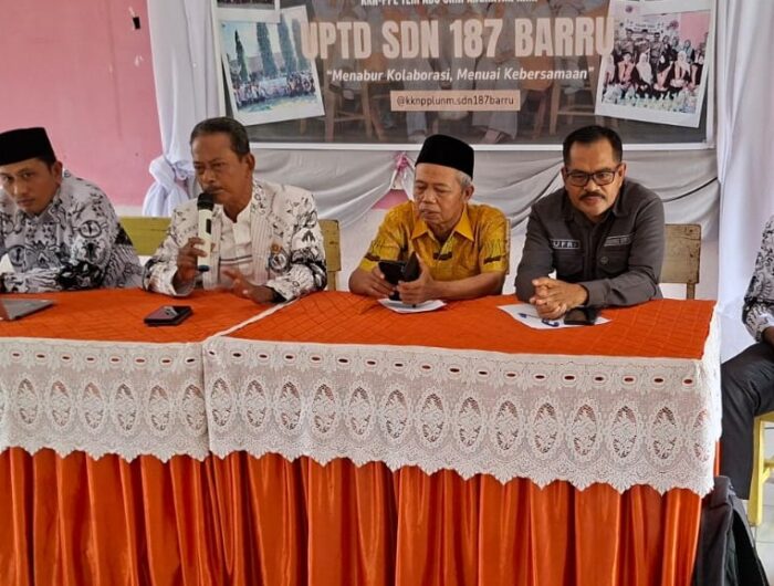 Pengurus PGRI Cabang Balusu menggelar Rapat Pra-Konferensi Cabang di UPTD SDN 187 Barru