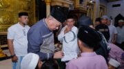 Wakil Bupati Barru Abustan A. Bintang di Masjid Besar Taqwa Palanro