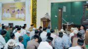 Bupati Barru Andi Ina Kartika Sari memimpin Peringatan Nuzulul Qur’an 1447 H di Masjid Agung Nurul Iman di Barru.