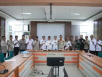 Rapat mediasi Pemkab Barru terkait polemik Masjid Nurut Tajdid menjelang Idulfitri di Kantor Bupati Barru.