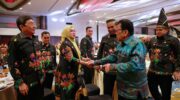 Bupati Barru menghadiri Pertemuan Saudagar Bugis Makassar di Hotel Claro Makassar membahas investasi dan pengembangan kopi daerah.