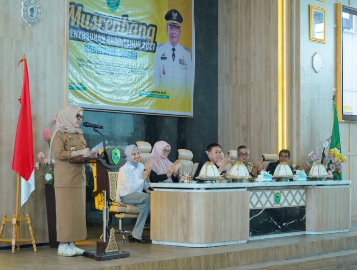 Bupati Barru membuka Musrenbang RKPD 2027 di Baruga Pettu Adae Kantor Bupati Barru