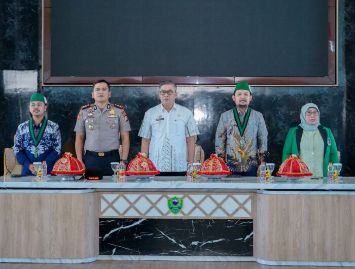 Wakil Bupati Barru pada Training Raya HMI tingkat nasional di MPP Barru