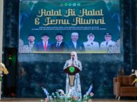Kegiatan Halal Bihalal Barru di MPP bersama santri dan alumni DDI