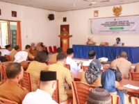 Plh Sekda Barru membuka rakor pencegahan kekerasan dan perkawinan anak di Aula DPMD Barru