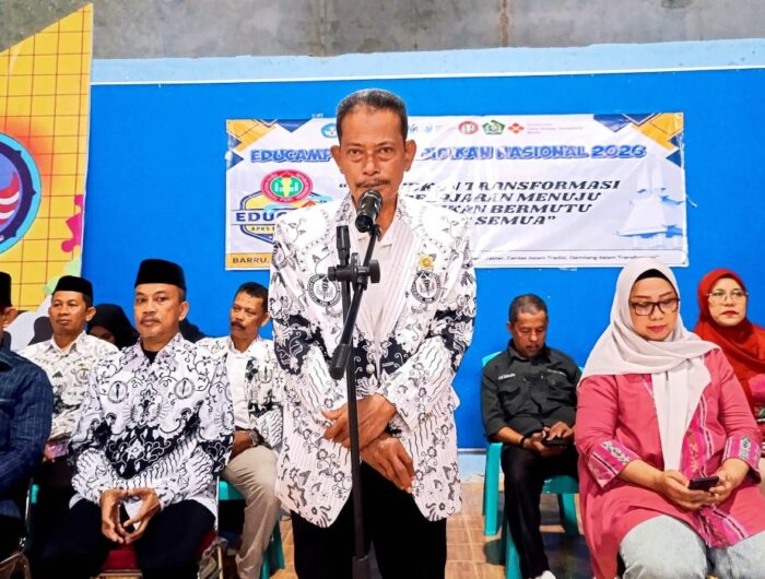 Pembukaan Edu Camp Hardiknas 2026 di SMAN 1 Barru diikuti ratusan guru
