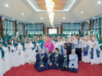 Bupati Barru menghadiri kegiatan Halal Bihalal organisasi perempuan di Baruga Singkerru Ada’e