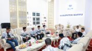 Bupati Barru bersama pengurus PGRI Barru saat audiensi persiapan Porsenijar Sulsel 2026