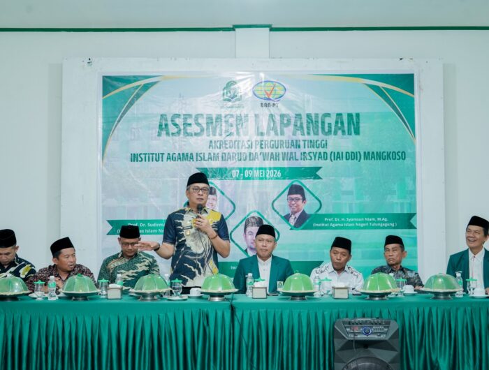 Wakil Bupati Barru menghadiri asesmen lapangan akreditasi IAI DDI Mangkoso bersama tim asesor BAN-PT