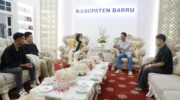 Bupati Barru Andi Ina Kartika Sari melepas lima calon pekerja migran Indonesia asal Barru yang akan bekerja di Jepang di Rumah Jabatan Bupati Barru.