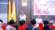 Bupati Barru Andi Ina Kartika Sari membuka kegiatan penyuluhan hukum Fakultas Hukum Universitas Hasanuddin di Rumah Jabatan Bupati Barru.