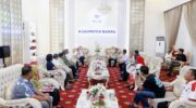 Bupati Barru Andi Ina Kartika Sari bersama jajaran pemerintah dan BRI membahas pengembangan wisata pesisir Desa Batupute di Rumah Jabatan Bupati Barru.