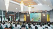 Wakil Bupati Barru Abustan A. Bintang menghadiri Deklarasi Damai Calon Kepala Desa Kabupaten Barru Tahun 2026 di Baruga Singkerru AdaE Rumah Jabatan Bupati Barru.
