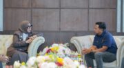 Audiensi hangat PWI Barru bersama Bupati Barru Andi Ina Kartika Sari di Ruang Kerja Bupati Barru