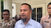 Gubernur Sulawesi Selatan Andi Sudirman Sulaiman memberikan keterangan terkait evaluasi 551 nama calon kepala sekolah sebelum dikirim ke BKN.