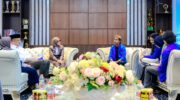Bupati Barru Andi Ina Kartika Sari menerima audiensi PMII Barru membahas pelaksanaan PKD PMII se-Indonesia Timur dan Sekolah Kader Kopri di Kabupaten Barru.