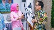 Bupati Barru Andi Ina Kartika Sari menghadiri Kuliah Kebangsaan dan Silakwil ICMI Sulawesi Selatan di Rumah Jabatan Rektor UNM Makassar sambil mendorong kolaborasi riset dan inovasi untuk pengembangan potensi daerah Kabupaten Barru.