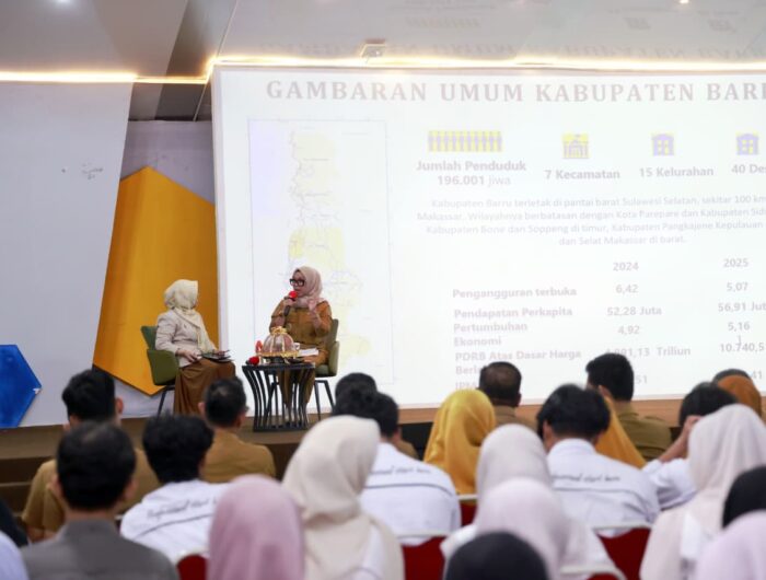 Mahasiswa STIA LAN Antusias Dengarkan Paparan Bupati Barru
