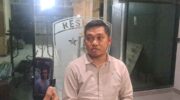 Yanuar Iswandi, adik Bupati Gowa Sitti Husniah Talenrang, usai menjalani pemeriksaan sebagai saksi terkait laporan Muhammad Khaerul Aco di Ditreskrimum Polda Sulsel, Jumat 24 Juli 2026 malam. (Dok.Palaguna/Herald Sulsel)
