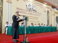Bupati Barru Andi Ina Kartika Sari menghadiri Penamatan Santri ke-84 dan Wisuda ke-7 Ma'had Aly Pondok Pesantren DDI Mangkoso di Kampus III Putri Bulu Lampang, Kecamatan Soppeng Riaja, Kabupaten Barru.