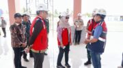 Bupati Barru Andi Ina Kartika Sari bersama Wakil Bupati Abustan A. Bintang meninjau fasilitas Sekolah Rakyat Terpadu 65 Barru di Kelurahan Lawallu, Kecamatan Soppeng Riaja, menjelang peresmian pada 31 Juli 2026.