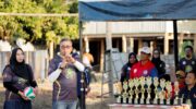 Wakil Bupati Barru Dr. Ir. Abustan A. Bintang membuka Turnamen Bola Voli Bupati Cup 2026 di Lapangan Ta' Kajuara, Kelurahan Sepee, yang diikuti 25 tim dari seluruh Kabupaten Barru.