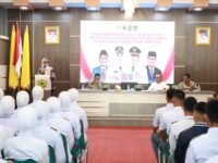 Bupati Barru Andi Ina Kartika Sari membuka Pemusatan Pendidikan dan Pelatihan Calon Paskibraka Kabupaten Barru 2026 sekaligus melepas tiga utusan Barru menuju pemusatan diklat tingkat Provinsi Sulawesi Selatan di Baruga Singkerru Adae.