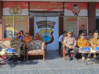 Sekda Barru A. Syarifuddin menghadiri Apel Gelar Pasukan kesiapan menghadapi Karhutla di Polres Barru