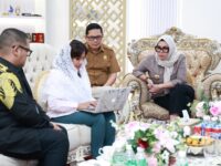 Bupati Barru Andi Ina Kartika Sari menerima kunjungan Kepala Pusdal LH Sulawesi dan Maluku membahas pengelolaan TPA