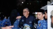 Wakil Bupati Barru Abustan A. Bintang menghadiri pembukaan MTQ KORPRI VIII Nasional 2026 di Lapangan Karebosi Makassar.