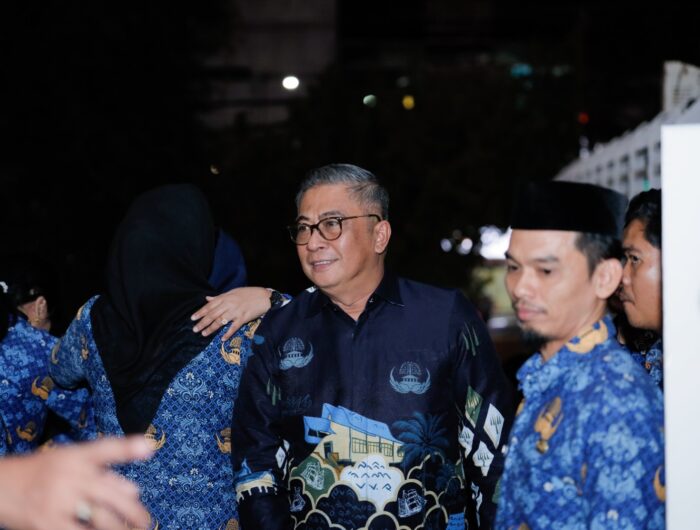 Wakil Bupati Barru Abustan A. Bintang menghadiri pembukaan MTQ KORPRI VIII Nasional 2026 di Lapangan Karebosi Makassar.