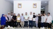 Wakil Bupati Barru Abustan A. Bintang menerima kunjungan alumni JICA di Rumah Jabatan Wakil Bupati Barru