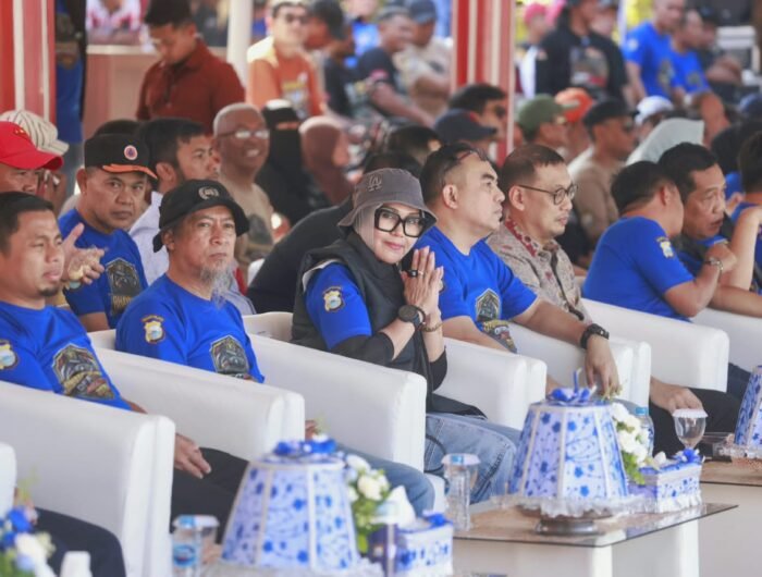 Bupati Barru Andi Ina Kartika Sari mengikuti Bhayangkara Off Road Merdeka Seri V 2026