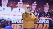 Bupati Barru Andi Ina Kartika Sari mempromosikan wisata Lappa Laona kepada peserta Bhayangkara Off Road