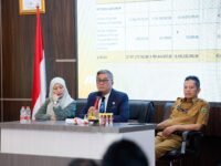 Wakil Bupati Barru Abustan A. Bintang memimpin evaluasi PAD dan PBB-P2 Triwulan II 2026