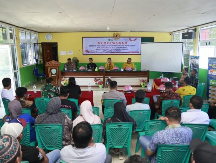 Sekda Barru Andi Syarifuddin menghadiri musyawarah penetapan lokasi KDMP Desa Anabanua
