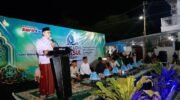 Wakil Bupati Barru Abustan A. Bintang menghadiri peringatan Maulid Nabi Muhammad SAW di Masjid Modern Kurir Langit