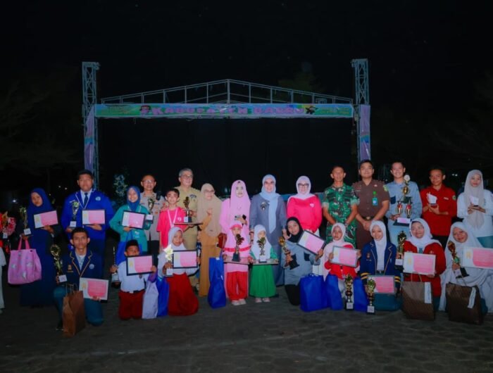 Bupati Barru Andi Ina menerima 15 Suara Anak Kabupaten Barru pada puncak HAN 2026